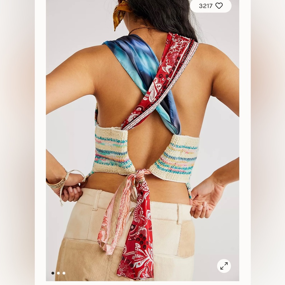 Free People Cross Paths Tank